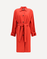 Light Spring Trench - RED | Base Blu