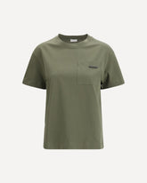 Cotton T-shirt - GREEN | Base Blu