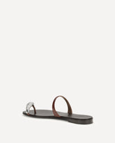 Sandali Icon Ring - MARRONE | Base Blu