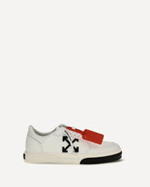 Vulcanized Low Sneakers - WHITE | Base Blu