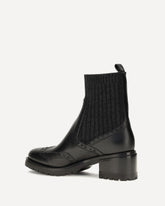 Ferret leather Boots - BLACK | Base Blu
