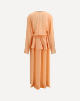 Cinched Maxi Dress - PINK | Base Blu