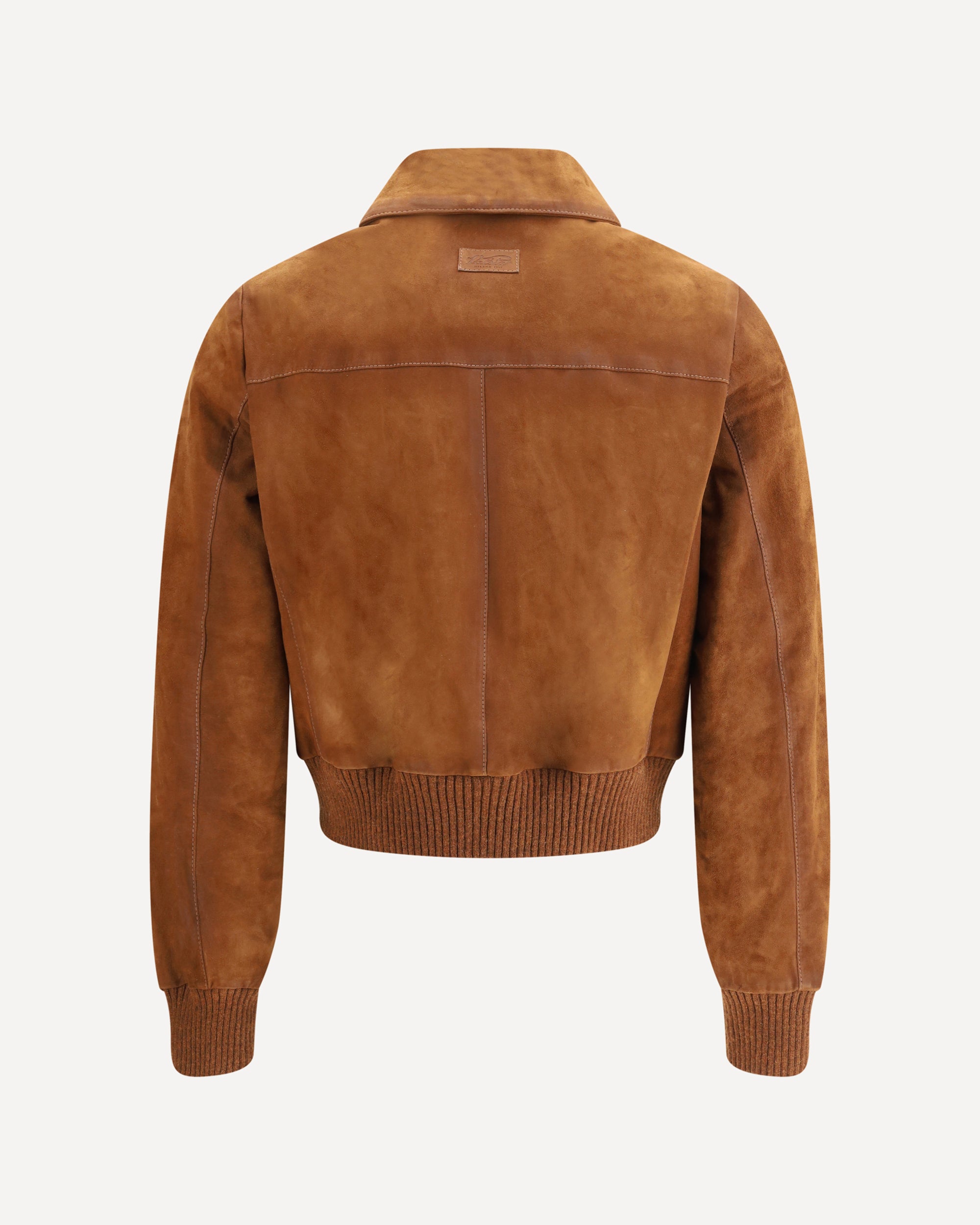 VALSTAR Suede leather Jacket BROWN | Base Blu
