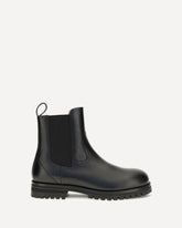 Kent leather ankle Boots - BLACK | Base Blu