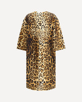 Coat with animal print - MULTICOLOUR | Base Blu