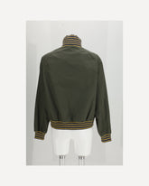 Technical canvas Blouson - GREEN | Base Blu