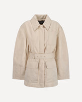 Le Blouson Bari Down Jacket - BEIGE | Base Blu