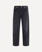 Miro Relaxed Jeans in Raine color - BLACK | Base Blu