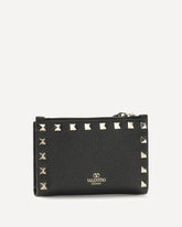 Rockstud Card Holder - BLACK | Base Blu