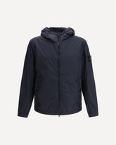 Giacca in tessuto tecnico con logo Compass - BLU | Base Blu