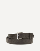 Intrecciato Belt - BROWN | Base Blu