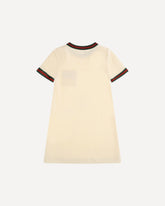 Cotton jersey Dress - CREAM | Base Blu
