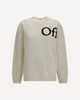 Maglione girocollo Bookish Shared - CREMA  | Base Blu