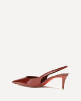 Miss Z Slingback patent leather Pumps - RED | Base Blu