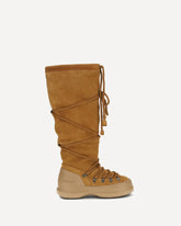 Luna Extra suede Boots - BROWN | Base Blu