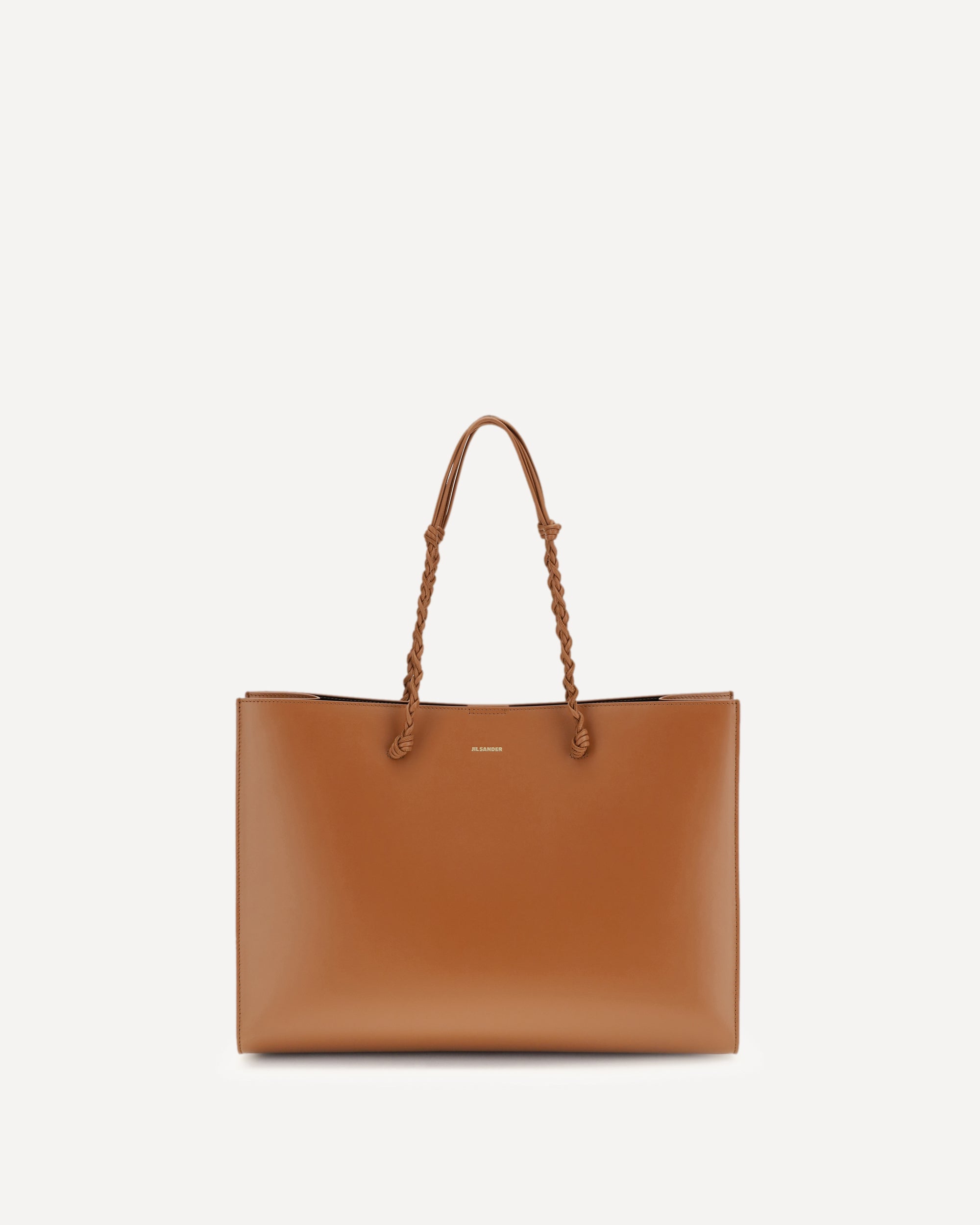 JIL SANDER Tangle Tote Bag BROWN | Base Blu