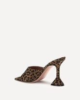 Leopard-print Lupita Sandals - BROWN | Base Blu