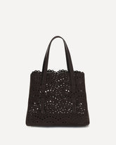 Mina medium Handbag - BROWN | Base Blu
