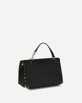 Amoretto Postina Handbag - BLACK | Base Blu