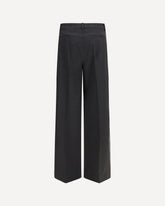 Wide-leg Pants - BROWN | Base Blu