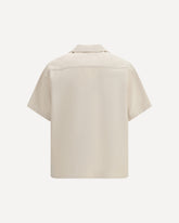 Signature Vlogo Bowling Shirt - CREAM | Base Blu