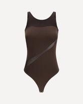 Body Shade Sleeveless String - MARRONE | Base Blu