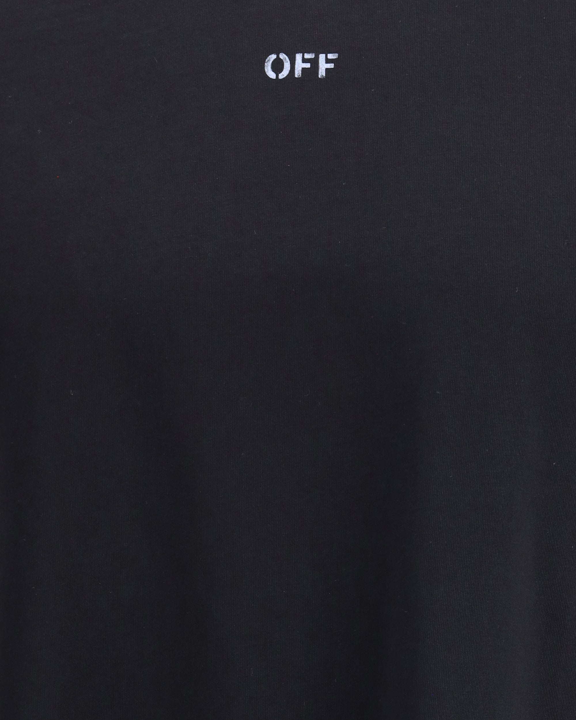 OFF-WHITE Stencil Arrow Skate Logo T-Shirt BLACK | Base Blu
