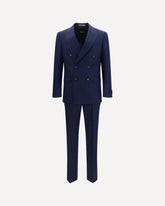 Linen and mohair Suit - BLUE | Base Blu