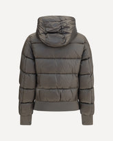 Hooded Down Jacket - GREEN | Base Blu