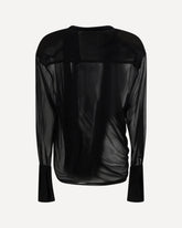 Draped Over Shirt - BLACK | Base Blu