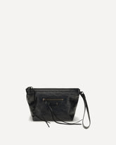 Le City leather Pouch - BLACK | Base Blu
