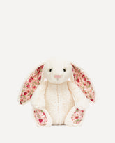 Small Blossom Bunny Plush Toy - CREAM | Base Blu