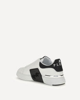 Low Top Hexagon Sneakers - WHITE | Base Blu