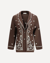 Embroidered Shirt - BROWN | Base Blu