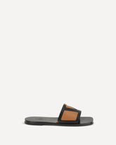 Viva Superstar Slide Sandals - BLACK | Base Blu