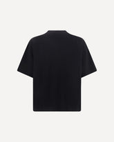 Monochrome cotton T-Shirt - BLACK | Base Blu