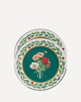 Set of 2 dessert Plate - GREEN | Base Blu