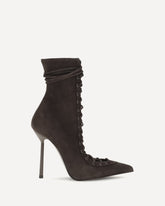 Colette Ankle Boots - BROWN | Base Blu