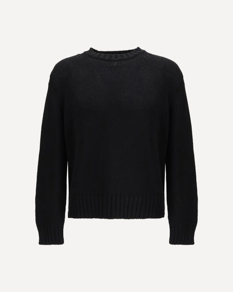 SUNFLOWER Frederik Sweater BLACK | Base Blu