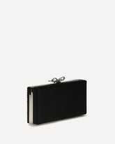 Crystal chainmail Clutch - SILVER | Base Blu