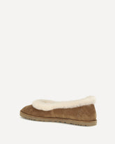 Zora suede Ballerinas - BEIGE | Base Blu