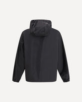 Reversible Re-Nylon hooded Jacket - BLACK | Base Blu