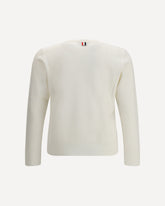 Virgin Wool Sweater - WHITE | Base Blu