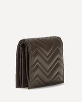 Small GG Marmont Wallet - BROWN | Base Blu