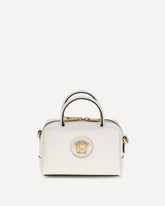 Borsa a Mano Boston La Medusa mini - BIANCO | Base Blu
