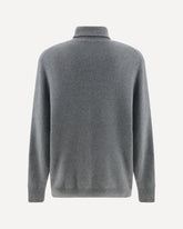 Turtleneck Sweater - GREY | Base Blu