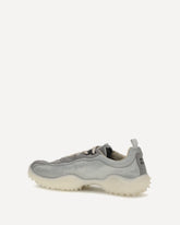 Bubble Sneakers in technical fabric and suede - GREY | Base Blu