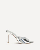 Sandali slipper Alexa - ARGENTO | Base Blu