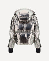 Giacca da sci con cappuccio Calaque Metallic - ARGENTO | Base Blu