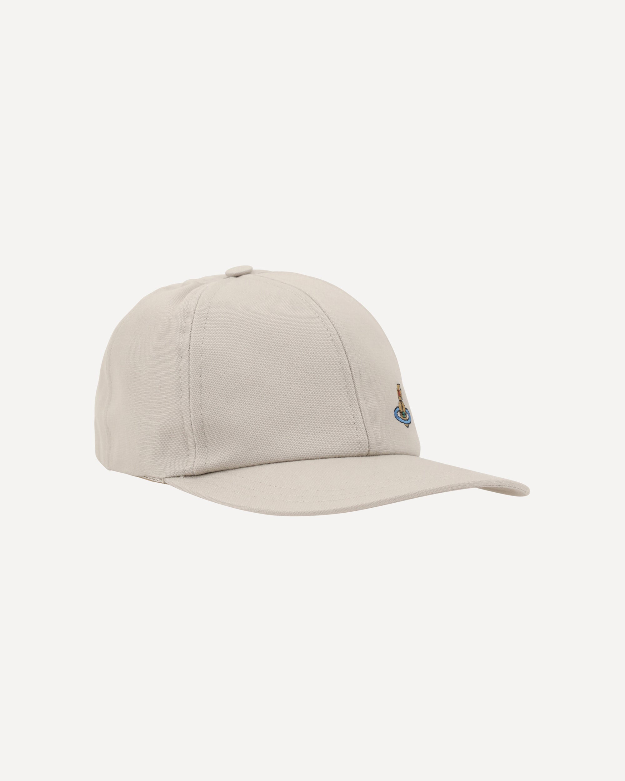 VIVIENNE WESTWOOD Logoed Baseball Hat WHITE | Base Blu